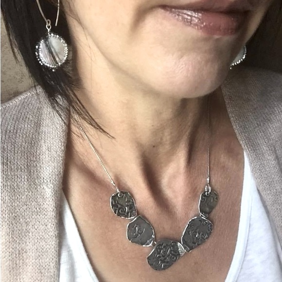 RockHill Designs Sterling Silver “Waves of Silver” Necklace - Picture 6 of 8